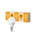 Набор ламп светодиодных Sweko 38450 E14 220-240 В 7 Вт шар малый матовый 580 Лм теплый белый (желтый) свет 5 шт