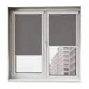 Рулонная штора Унистайл LKRSERIY080195 80x195 см, серый