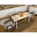 Кухонный стол Diko Loft Delight Dining DL-868298 90х60х75 см цвет дуб сонома