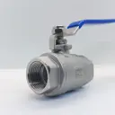 Кран шаровой прямой Ifitting MG-BMH10/4 DN10 PN64 3/8" ВР нержавеющая сталь ручка рычаг