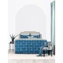 Комплект постельного белья Prime prive Дагер перкаль евро наволочки 50 x 70- 2 шт цвет синий