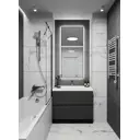 Зеркало со встроенной подсветкой One mirror 14070чсх 70x140 см