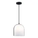 Светильник подвесной St luce Sl1302.403.01 1 лампы 3 м² цвет черный