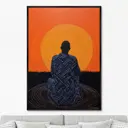 Картина Artnomore Waiting for the Sun 2024г. AR-777000226 75x105 см