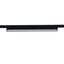 Трековый светильник линейный светодиодный Reluce 13003-9.3-001ur magnetic led10w bk 10 Вт однофазный нейтральный белый свет цвет черный