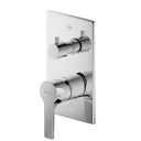 Смеситель для душа Bravat Prolate P69219CP-2-ENG встраиваемый цвет хром