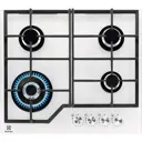 Газовая варочная панель Electrolux KGG64362W 628267 59 см 4 конфорки цвет белый