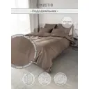 Пододеяльник двуспальный Denastia C060288, сатин, цвет коричневый