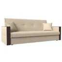 Диван Лига диванов Валенсия 210x90x85 см экокожа цвет бежевый