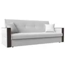 Диван Лига диванов Валенсия 210x90x85 см экокожа цвет белый