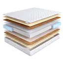 Матрас Dreamexpert Natural Medium PS1000 DEXDE7630092 100x180x23 см независимый пружинный блок 1.5-спальный