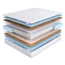 Матрас Dreamexpert Optima Foam Hard PS500 DEXDE7621071 210x200x23 см независимый пружинный блок 2-спальный