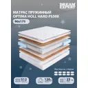 Матрас Dreamexpert Optima Holl Hard PS500 DEXDE7621686 95x175x23 см независимый пружинный блок 1-спальный