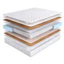 Матрас Dreamexpert Optima Holl Hard PS500 DEXDE7621774 125x170x23 см независимый пружинный блок 1.5-спальный