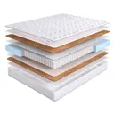 Матрас Dreamexpert Base Holl Hard TFK DEXDE7614691 110x180x21 см независимый пружинный блок 1.5-спальный