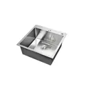 Мойка для кухни Gerhans K35050/K4399A-9 50x50 см глубина чаши 22 см нержавеющая сталь цвет сатин