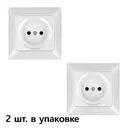 Розетка встраиваемая Ne-ad Aras 93-126-02 цвет белый