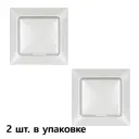 Розетка встраиваемая Ne-ad Aras 93-126-09 с заземлением и крышкой цвет белый