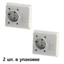 Розетка с выключателем Ne-ad 1001-A с заземлением 220-250 В 16 A цвет белый