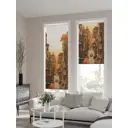 Рулонная штора At Home Ривалс AT770039068, 68x170 см, цвет разноцветный
