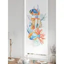 Рулонная штора блэкаут At Home Федера AT774697, 62x170 см, цвет разноцветный