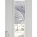 Рулонная штора блэкаут At Home AT779031, 47x170 см, цвет белый, серый