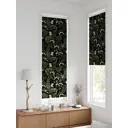 Рулонная штора блэкаут At Home Флорко AT780047 57x170 см, цвет зеленый