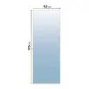 Рулонная штора At Home Клартис AT782340062 62x170 см, цвет синий