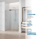 Душевая дверь раздвижная GuteWetter 1677089555 160см