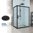 Душевая ширма GuteWetter 3245839886 прямоугольная 85x150см