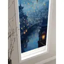Рулонная штора At Home Лирикас AT782554068 68x170 см, цвет синий