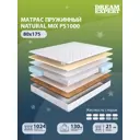 Матрас Dreamexpert Natural Mix PS1000 DEXDE9499574 80x175x21 см независимый пружинный блок 1-спальный
