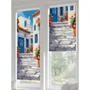 Рулонная штора блэкаут At Home Лертонт AT783497062 62x170 см, цвет белый