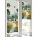 Рулонная штора блэкаут At Home Лертонт AT783506062 62x170 см, цвет зеленый