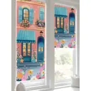 Рулонная штора At home Лирстик 57x170 см цвет розовый, бирюзовый