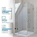 Душевой уголок GUTEWETTER 4698032931193, квадратный, 100x100x200 см, прозрачное стекло