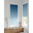 Рулонная штора блэкаут At Home Лирстик AT783370057 57x170 см, цвет синий