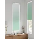 Рулонная штора блэкаут At Home AT783346047, 47x170 см, цвет белый, зеленый