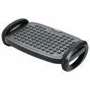 Подставка для ног пвх Brabix Ultra 3 533038, 42.50x13.50 см, цвет черный