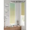Рулонная штора блэкаут At Home Анзара AT783245052 52x170 см, цвет зеленый