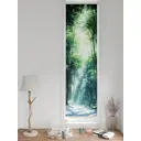 Рулонная штора блэкаут At Home AT783231047, 47x170 см, цвет белый, зеленый