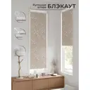 Рулонная штора блэкаут At Home Ронтокс AT783071047 47x170 см, цвет бежевый