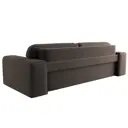 Диван раскладной Лига диванов 260x93x108 см велюр цвет коричневый