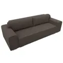 Диван раскладной Лига диванов 260x93x108 см рогожка цвет амур 05 коричневый