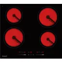Электрическая варочная панель Weissgauff HV 640 BSG 59 см 4 конфорки цвет черный
