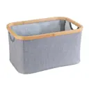 Корзина складная Wenko Bahar 38x26x20 см полиэстер цвет серый
