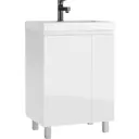 Тумба под раковину напольная Домино DGr2417T 58.8см цвет белый