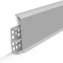 Плинтус напольный Деконика Светло-серый 100x23x2200 мм 6 шт