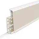 Плинтус напольный Деконика Кремово-белый 100x23x2200 мм 6 шт