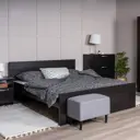 Кровать двуспальная Шведский стандарт Сириус С-2022.3 166x83x206 см цвет венге